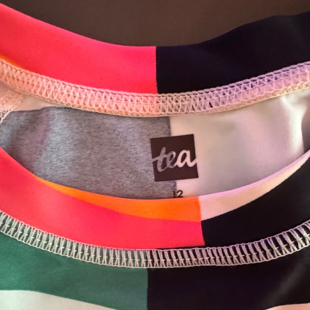 Colorful Striped rash guard. - Picture 2 of 3